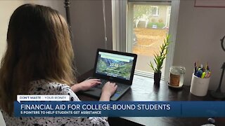 5 pointers to help get financial aid for college-bound seniors