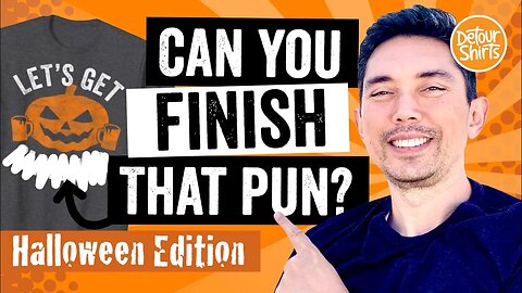 Funny Puns and Jokes on Shirts! Best of Halloween Puns compilation. Can you finish that pun? Quiz