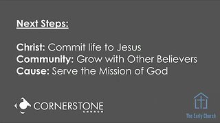 Cornerstone Church Online 05.21.2023