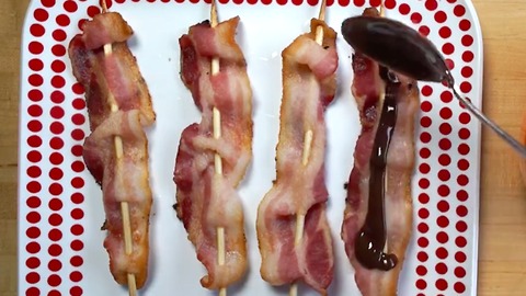 A simple chocolate-covered bacon recipe that is ridiculously good