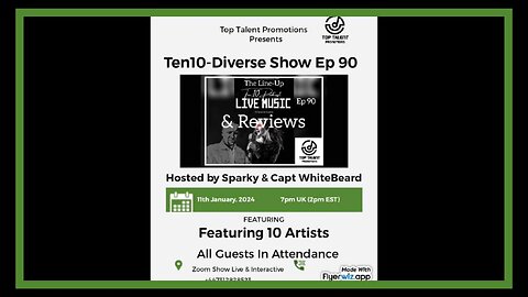 Sparky's Ten10-Diverse Show Ep 90