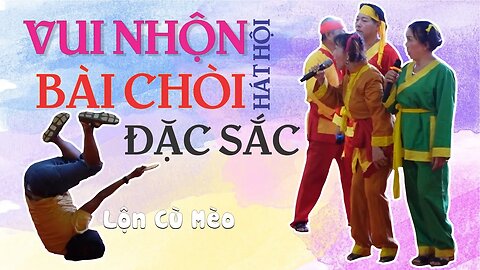 Cùng khám phá hội chợ ẩm thực độc đáo và vui nhộn với những tiết mục hát hội bài chòi đặc sắc