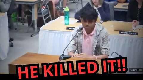 Young Man Demolished Woke School Board For Forcing Politics and LGBTQ Ideology in Classrooms