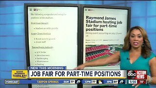 Raymond James Stadium hosting job fair for part-time positions
