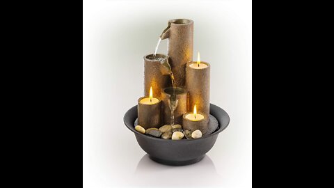 Tabletop Fountain Candles | Home Decorating ideas