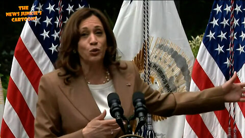 Kamala talks to mental health care workers as if to kindergarten children.