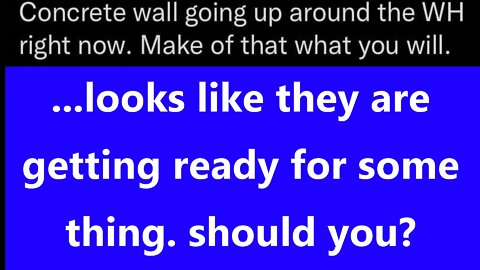 ...looks like they are getting ready for some thing. should you?