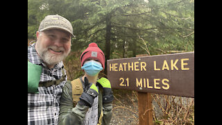 Heather Lake Trail - Granite Falls, WA. Jan 16, 2021