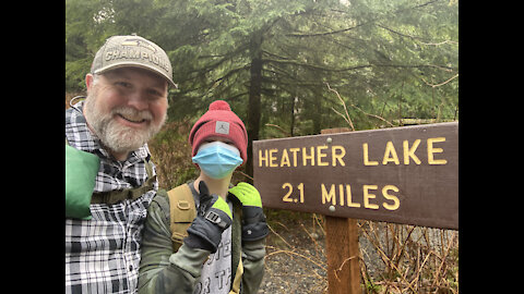 Heather Lake Trail - Granite Falls, WA. Jan 16, 2021