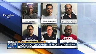 Six men arrested in prostitution sting