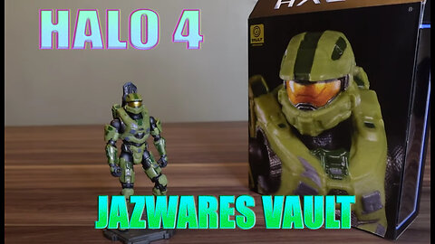 ASMR Unboxing Halo 4 Master Chief Figure (Jazwares Vault)