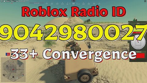 Convergence Roblox Radio Codes/IDs