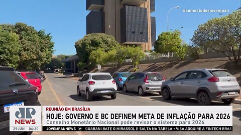 Haddad diz que vai discutir meta da inflação para 2026 em reunião com o CMN em Brasília