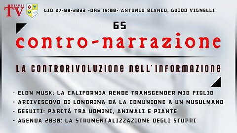 CONTRO-NARRAZIONE NR.65 - ANTONIO BIANCO, GUIDO VIGNELLI