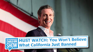 MUST WATCH: You Won't Believe What California Just Banned