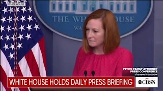 Psaki Doesn’t Think Biden’s Constant Cough Is A Concern