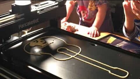 Världens första 3D- skrivare som kan göra pannkakor
