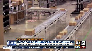 Amazon holds job fair in Baltimore