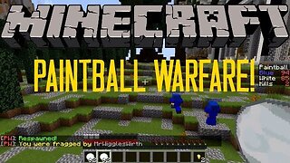 Minecraft Mini-Game: Paintball Warfare!