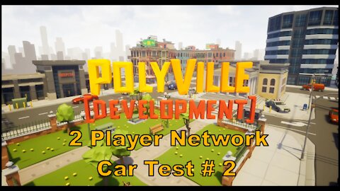 PolyVille Development - Car Enter/Exit Multiplayer - Test Version 3