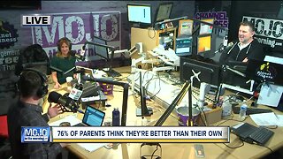 Mojo in the Morning: 76% of parents think they're better