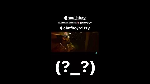 Chef Boy R Dizzy VLOG: @SouljaBoy @ChefBoyRDizzy 🤟 #September #23 #2012 ⏰🗓