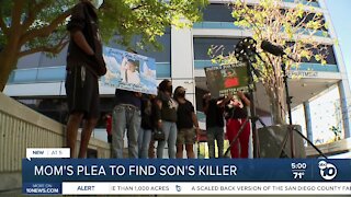 San Diego mom pleads for help to find son's killer