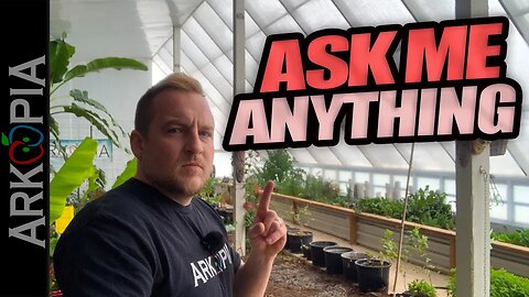 Submit Your Questions Below - #passivesolar #coldclimate #winter #greenhouse