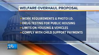 Walker proposes Wisconsin welfare overhaul package