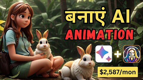 AI Text Se Animation Banao Aur Mahine Mein $2,587 Kamao