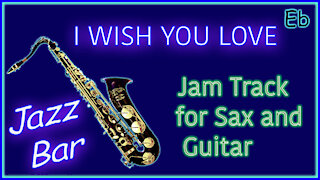 423 SMOOTH JAZZ Backing Track in Eb for SAX and GUITAR