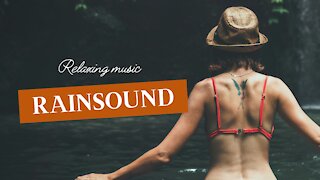 3 hours of relaxing violin music, rain sound, background music, sleep, study, meditation, zen