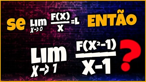 COMO RESOLVER Limites na ESCOLA NAVAL 2022 | Calculo 1