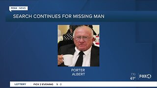 Search for 78 year old Porter Albert continues