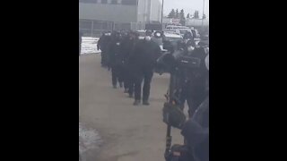 HORRIFYING: 200 Riot Police Shut Down Church Defying Lockdown in Canada