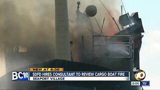 SDFD hires consultant to review cargo boat fire