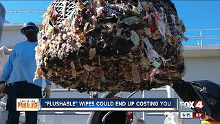'Flushable' wipes aren't flushable, and they're causing thousands of dollars in damage