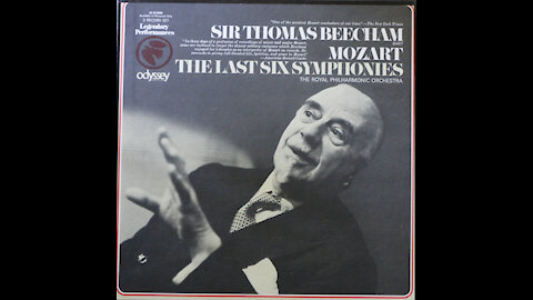 Mozart Symphomy No 39 in E Flat Major K.543 - Sir Thomas Beecham. Royal Philharmonic