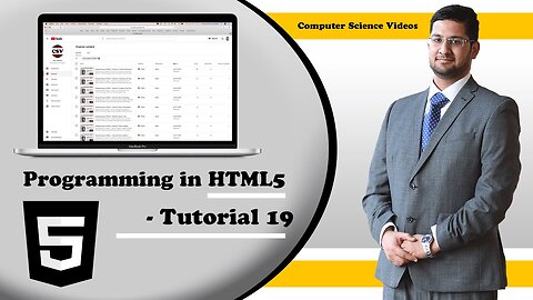 Programming In HTML5 - Tutorial 19 | HTML Styles - CSS