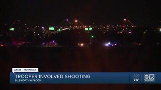 Suspect shot troopers in Mesa near Pecos and Ellsworth