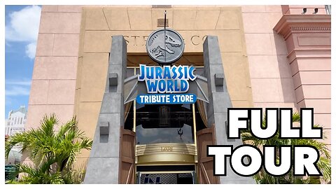 Jurassic World Tribute Store Full Tour & Review - Universal Orlando Resort