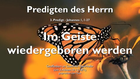 Geistige Wiedergeburt & Zeugnis von Täufer Johannes über Jesus ❤️ Jesus erklärt Johannes 1:1-27