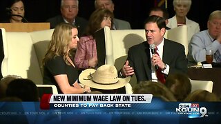 Arizona law means local minimum wage hikes may bear a cost