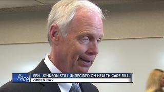 Sen. Johnson will advance health care bill to start debate