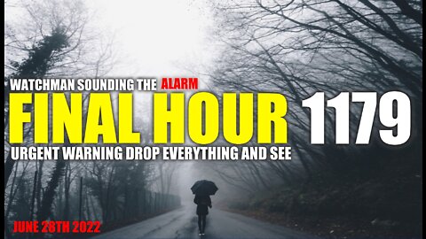 FINAL HOUR 1179 - URGENT WARNING DROP EVERYTHING AND SEE - WATCHMAN SOUNDING THE ALARM