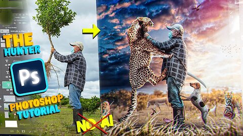 THE HUNTER photoshop tutorial Ep 2. #mrhires