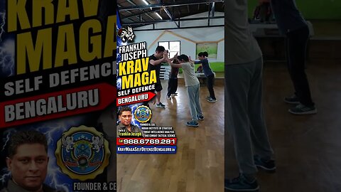 Franklin Joseph Krav Maga Self Defence 139 #Shorts #Bengaluru #FranklinJoseph #KravMaga #SelfDefense