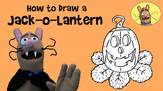 How to Draw a Jack-o-Lantern