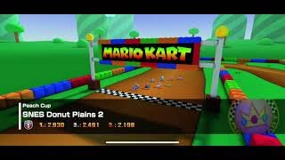 Mario Kart Tour - SNES Donut Plains 2 Gameplay (Cat Tour)