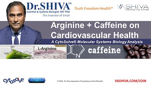 What Combining Caffeine and Arginine Do to Nitric Oxide & Heart Health.